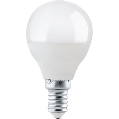 EGLO LED E14 kropla, 5 Watt (odpowiednik 40 Watt), 470 Lumen, ciepła biel 3000 Kelwinów, żarówka P45, Ø 4,7 cm EGLO LED E14 kropla, 5 Watt (odpowiednik 40 Watt), 470 Lumen, ciepła biel 3000 Kelwinów, żarówka P45, Ø 4,7 cm
