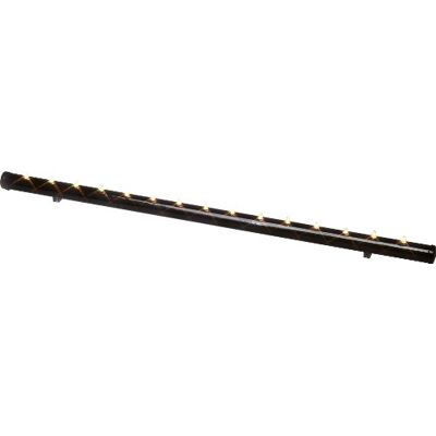 Star Best Season Obiekt świetlny "Flute" 15 żarówek, przezroczyste żarówki, metal, około 3,5 x 58 cm, czterokolorowy karton, czarny 190-60 Star Best Season Obiekt świetlny "Flute" 15 żarówek, przezroczyste żarówki, metal, około 3,5 x 58 cm, czterokolorowy karton, czarny 190-60
