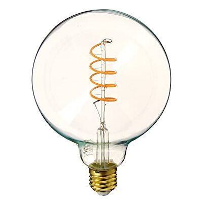 Xanlite BULB FILAMENT LED G125 DÉCO SPIRAL, CAP E27, 300 lumenów, CONSO, 4 W (EQUIVALENCE 28 W), 1800 KELVINS, WARM WHITE Xanlite BULB FILAMENT LED G125 DÉCO SPIRAL, CAP E27, 300 lumenów, CONSO, 4 W (EQUIVALENCE 28 W), 1800 KELVINS, WARM WHITE