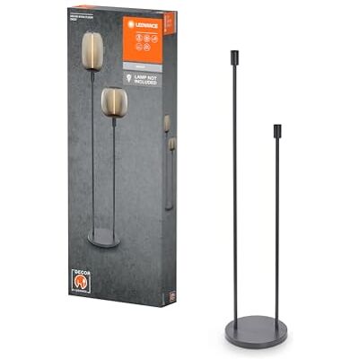 LEDVANCE Dekoracyjna lampa podłogowa z 3 gniazdami E27, trzema stojakami(wysokość 36cm, 59cm i 78cm),ciemnoszara,z kablem zasilającym o dł. 1,8 m,idealnie pasująca lampa LED OSRAM 1906 dostępna osobno LEDVANCE Dekoracyjna lampa podłogowa z 3 gniazdami E27, trzema stojakami(wysokość 36cm, 59cm i 78cm),ciemnoszara,z kablem zasilającym o dł. 1,8 m,idealnie pasująca lampa LED OSRAM 1906 dostępna osobno