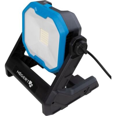 Högert Technik Akumulatorowy reflektor budowlany 18 V, SMD LED reflektor, 2400 lm, obracany o 360°, 3 tryby świecenia, 6500 K, czas pracy do 7 h, zasilanie bateryjne/sieciowe, lekki i wszechstronny, Högert Technik Akumulatorowy reflektor budowlany 18 V, SMD LED reflektor, 2400 lm, obracany o 360°, 3 tryby świecenia, 6500 K, czas pracy do 7 h, zasilanie bateryjne/sieciowe, lekki i wszechstronny,