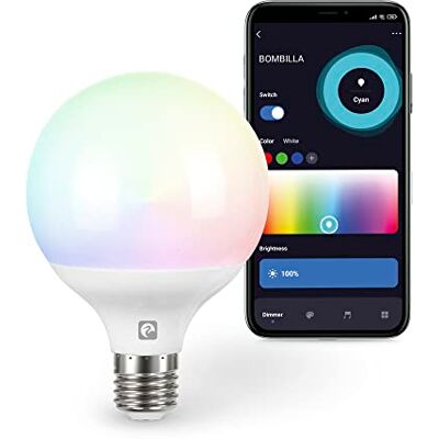 Garza Smarthome żarówka LED, WiFi, CCT + RGB, 12 W, Globus E27, inteligentna i programowalna, zmiana intensywności + tonalność + kolor, sterowanie głosem i aplikacja, Alexa, iOS, Google, Android Garza Smarthome żarówka LED, WiFi, CCT + RGB, 12 W, Globus E27, inteligentna i programowalna, zmiana intensywności + tonalność + kolor, sterowanie głosem i aplikacja, Alexa, iOS, Google, Android