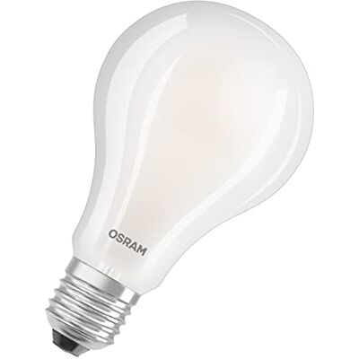 OSRAM LED Star Classic A200, matowy żarnik LED w kształcie żarówki, trzonek B22d, chłodna biel (4000K), 3452 lumenów, zamiennik konwencjonalnej żarówki 200W, opakowanie 1 szt. OSRAM LED Star Classic A200, matowy żarnik LED w kształcie żarówki, trzonek B22d, chłodna biel (4000K), 3452 lumenów, zamiennik konwencjonalnej żarówki 200W, opakowanie 1 szt.