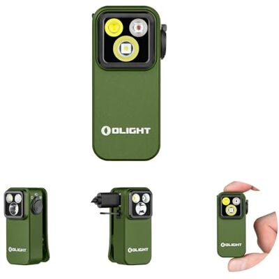 OLIGHT Oclip Pro Mini latarka LED z reflektorem, skupionym światłem i czerwonym światłem,500 LM Jasna latarka USB-C, IPX8 Clip Lampa Małe migające światło dla biegacza kempingu i awaryjnego OLIGHT Oclip Pro Mini latarka LED z reflektorem, skupionym światłem i czerwonym światłem,500 LM Jasna latarka USB-C, IPX8 Clip Lampa Małe migające światło dla biegacza kempingu i awaryjnego