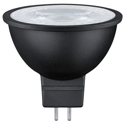Paulmann 29106 Standard 12V 3-Step-Dim LED reflektor GU5,3 445lm 6W 4000K możliwość ściemniania, czarny matowy, źródło światła Paulmann 29106 Standard 12V 3-Step-Dim LED reflektor GU5,3 445lm 6W 4000K możliwość ściemniania, czarny matowy, źródło światła