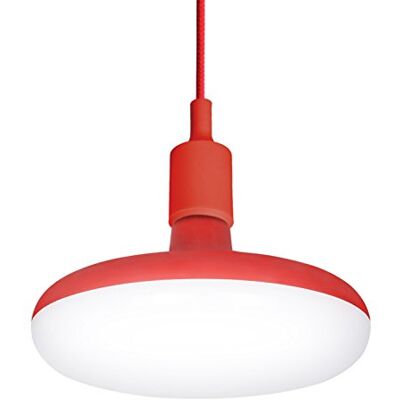 Garza Reiher lampa LED E27, 12 W, czerwona Garza Reiher lampa LED E27, 12 W, czerwona