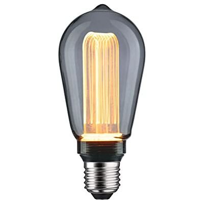 Paulmann 28880 żarówka LED Inner Glow Edition kolba, 80 lm szkło przydymione, 3,5 W żarówka, szkło przydymione 1800 K E27 Paulmann 28880 żarówka LED Inner Glow Edition kolba, 80 lm szkło przydymione, 3,5 W żarówka, szkło przydymione 1800 K E27