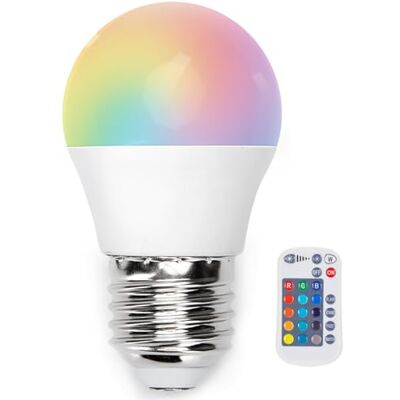 Blendend LED G45 E27 4,8 W RGB Blendend LED G45 E27 4,8 W RGB