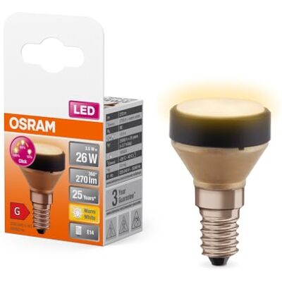 OSRAM Flat Lamp, ultra-kompaktowa i płaska lampa LED z gwintem E27, ciepła biel (2700K), ekonomiczna z zużyciem 3.5W, ściemnialna w 3 stopniach za pomocą przełącznika ściennego, 6-pak OSRAM Flat Lamp, ultra-kompaktowa i płaska lampa LED z gwintem E27, ciepła biel (2700K), ekonomiczna z zużyciem 3.5W, ściemnialna w 3 stopniach za pomocą przełącznika ściennego, 6-pak