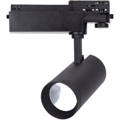 Glowster Czteroprzewodowy reflektor LED na szynę czarny 30W Glowster Czteroprzewodowy reflektor LED na szynę czarny 30W
