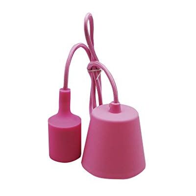 Brightium 1 m kabel w kształcie kwiatu różowy silikonowy uchwyt lampy do żarówki E27 dodaje stylu i koloru do Twojej przestrzeni; idealny do dekoracyjnego i funkcjonalnego oświetlenia w każdym pomieszczeniu. Brightium 1 m kabel w kształcie kwiatu różowy silikonowy uchwyt lampy do żarówki E27 dodaje stylu i koloru do Twojej przestrzeni; idealny do dekoracyjnego i funkcjonalnego oświetlenia w każdym pomieszczeniu.