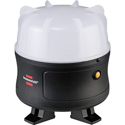 Brennenstuhl Mobilny reflektor 360° LED, reflektor budowlany 30 W (lampa robocza 3000 lm, z akumulatorem litowo-jonowym, maks. czas świecenia 12 h, reflektor budowlany do użytku na zewnątrz, IP54) Brennenstuhl Mobilny reflektor 360° LED, reflektor budowlany 30 W (lampa robocza 3000 lm, z akumulatorem litowo-jonowym, maks. czas świecenia 12 h, reflektor budowlany do użytku na zewnątrz, IP54)