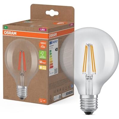 Osram Nella klasyczny kształt Edison - LED-lampa - A, 5W, 1055lm, 4000K, chłodna biel Osram Nella klasyczny kształt Edison - LED-lampa - A, 5W, 1055lm, 4000K, chłodna biel