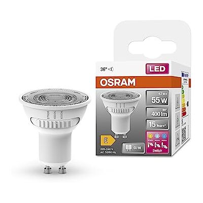 OSRAM LED Spot Par16 55 z Trzema Jasnymi Kolorami, Gu10, 4.2 W, 400LM, 2700K- 6500K, Ciepłe, Zimne i Białe Światło, Zmiana Temperatury Kolorów OSRAM LED Spot Par16 55 z Trzema Jasnymi Kolorami, Gu10, 4.2 W, 400LM, 2700K- 6500K, Ciepłe, Zimne i Białe Światło, Zmiana Temperatury Kolorów