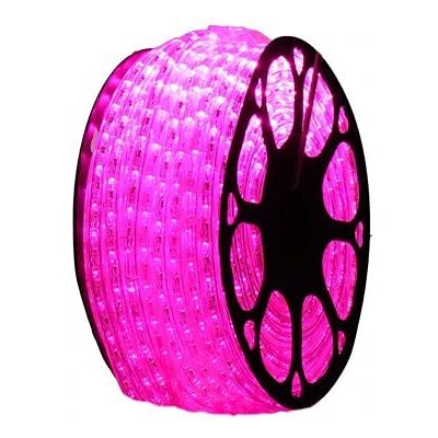 JANDEI Luminous Nici LED do dekoracji w kolorze fuksji magenta, cewka 50m, instalacja zewnętrzna IP65, 220-240V z prostownikiem, cięcie 0,5m, Boże Narodzenie, impreza, impreza JANDEI Luminous Nici LED do dekoracji w kolorze fuksji magenta, cewka 50m, instalacja zewnętrzna IP65, 220-240V z prostownikiem, cięcie 0,5m, Boże Narodzenie, impreza, impreza