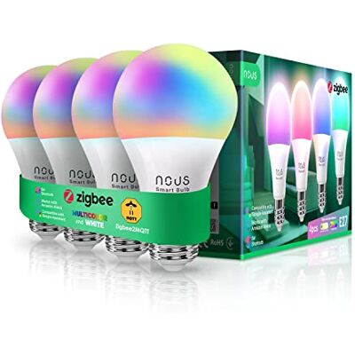 NOUS P3Z Smart ZigBee Bulb RGB E27: Inteligentna Żarówka LED z Kontrolą Kolorów NOUS P3Z Smart ZigBee Bulb RGB E27: Inteligentna Żarówka LED z Kontrolą Kolorów