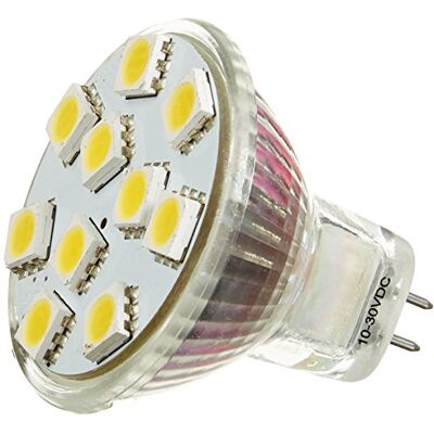 Eneride LED Spot MR11, 120°, 2,5 W, 12 V, GU4, 140 lm, ciepła biel E8033680 Eneride LED Spot MR11, 120°, 2,5 W, 12 V, GU4, 140 lm, ciepła biel E8033680