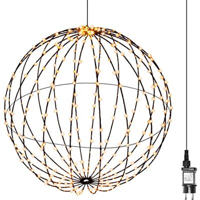 AMARE Kula LED 50 cm z 320 diodami LED w kolorze ciepłej bieli AMARE Kula LED 50 cm z 320 diodami LED w kolorze ciepłej bieli