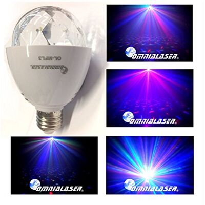 OmniaLaser OL-MFL3 lampa LED E27 zmotoryzowana RGB Moonflower OmniaLaser OL-MFL3 lampa LED E27 zmotoryzowana RGB Moonflower