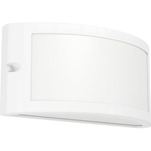 EGLO kinkiet zewnętrzny Poggiarello, lampa na ścianę zewnętrzną, biały plastik, oprawa zewnętrzna z oprawką E14, IP54 EGLO kinkiet zewnętrzny Poggiarello, lampa na ścianę zewnętrzną, biały plastik, oprawa zewnętrzna z oprawką E14, IP54