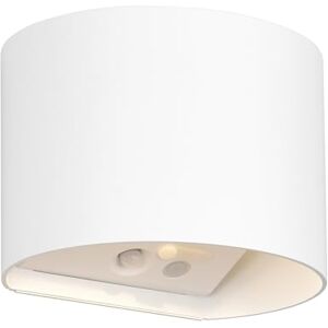 RL LIVE YOUR LIGHT Reality Leuchten LED zewnętrzna bateria ścienna Genie R24161631, tworzywo sztuczne białe matowe, w zestawie 1 W LED, czujnik ruchu RL LIVE YOUR LIGHT Reality Leuchten LED zewnętrzna bateria ścienna Genie R24161631, tworzywo sztuczne białe matowe, w zestawie 1 W LED, czujnik ruchu