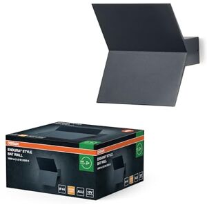 OSRAM ENDURA STYLE BAT lampa ścienna zewnętrzna, lampa ścienna LED z pośrednim światłem, ciepła biel, 3000K, aluminium, IP44, 9,5 W OSRAM ENDURA STYLE BAT lampa ścienna zewnętrzna, lampa ścienna LED z pośrednim światłem, ciepła biel, 3000K, aluminium, IP44, 9,5 W
