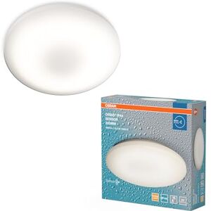 OSRAM Lampa sufitowa Orbis z czujnikiem ruchu, ścienna, 300 mm, bryzgoszczelna, montowana na powierzchni, w kolorze białym, wykonana z aluminium, stopień ochrony IP44, do łazienek, przedpokoju i OSRAM Lampa sufitowa Orbis z czujnikiem ruchu, ścienna, 300 mm, bryzgoszczelna, montowana na powierzchni, w kolorze białym, wykonana z aluminium, stopień ochrony IP44, do łazienek, przedpokoju i