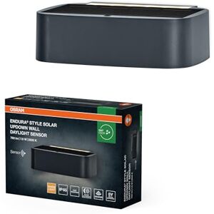 OSRAM Endura Style Solarna lampa ścienna LED Updown, 7,6 W, 3000 K ciepła biel, 520 lm, czujnik światła dziennego, IP65 OSRAM Endura Style Solarna lampa ścienna LED Updown, 7,6 W, 3000 K ciepła biel, 520 lm, czujnik światła dziennego, IP65