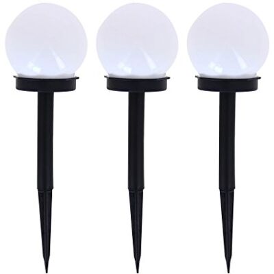 Xanlite PACK3SO50B kołek do wbijania w ziemię kula 10 cm 1 LED RGB IP44 Xanlite PACK3SO50B kołek do wbijania w ziemię kula 10 cm 1 LED RGB IP44