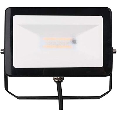 MÜLLER LICHT Müller-Licht David RGB+ 10 W LED reflektor zewnętrzny, ciepłe białe światło (3000 K) i różne kolorowe kolory (RGB+), ochrona IP65, 850 lm, przewód doprowadzający 15 cm, czarny MÜLLER LICHT Müller-Licht David RGB+ 10 W LED reflektor zewnętrzny, ciepłe białe światło (3000 K) i różne kolorowe kolory (RGB+), ochrona IP65, 850 lm, przewód doprowadzający 15 cm, czarny