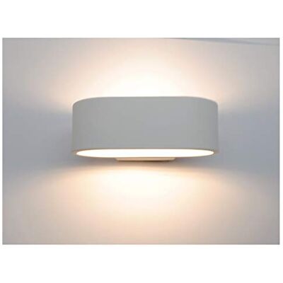 Fbright Led Lampa ścienna, biała Fbright Led Lampa ścienna, biała
