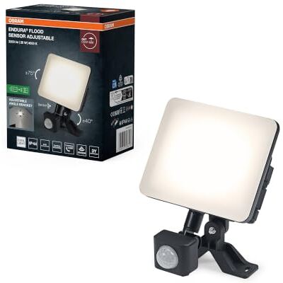OSRAM ENDURA Flood naświetlacz LED z czujnikiem 20W 1700lm czarny IP44 ENDURA Flood Sensor Adjustable, Outdoor Lighting (Special), Czarny, {MY:Item, 30000 h, opakowanie 1 sztuk OSRAM ENDURA Flood naświetlacz LED z czujnikiem 20W 1700lm czarny IP44 ENDURA Flood Sensor Adjustable, Outdoor Lighting (Special), Czarny, {MY:Item, 30000 h, opakowanie 1 sztuk