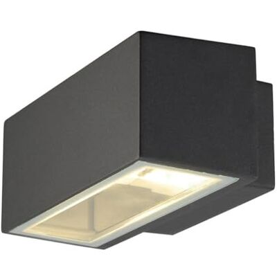 SLV Natynkowa lampa na ścianę BOX /oświetlenie ścian, ścieżek, wejść, natynkowa lampa zewnętrzna, lampa ogrodowa / R7s 78mm IP44 80W, kolor antracyt SLV Natynkowa lampa na ścianę BOX /oświetlenie ścian, ścieżek, wejść, natynkowa lampa zewnętrzna, lampa ogrodowa / R7s 78mm IP44 80W, kolor antracyt