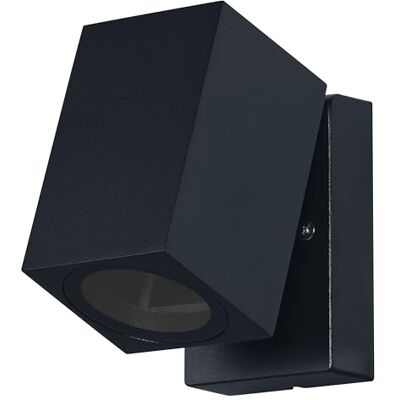 OSRAM Kinkiet zewnętrzny ENDURA Classic Cube ADJ WALL, czarna, trzonek GU10 (maks. 35W), może być wyposażony w lampę normalną lub inteligentną, głowica kierunkowa, stopień ochrony IP44 OSRAM Kinkiet zewnętrzny ENDURA Classic Cube ADJ WALL, czarna, trzonek GU10 (maks. 35W), może być wyposażony w lampę normalną lub inteligentną, głowica kierunkowa, stopień ochrony IP44