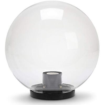 Velamp APOLUX: Kula zewnętrzna PMMA, 250mm, E27, transparentna Velamp APOLUX: Kula zewnętrzna PMMA, 250mm, E27, transparentna