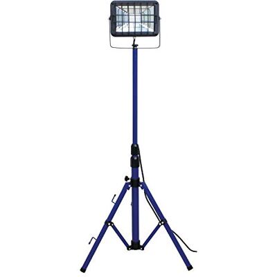 as - Schwabe as-Schwabe Chip-LED Strahler auf Stativ – 30 Watt LED Leuchte mit Teleskopstativ Heller LED Fluter geeignet als Arbeitsleuchte auf Baustellen und im Außenbereich – IP 65 Baustrahler Blau I 46403 as - Schwabe as-Schwabe Chip-LED Strahler auf Stativ – 30 Watt LED Leuchte mit Teleskopstativ Heller LED Fluter geeignet als Arbeitsleuchte auf Baustellen und im Außenbereich – IP 65 Baustrahler Blau I 46403