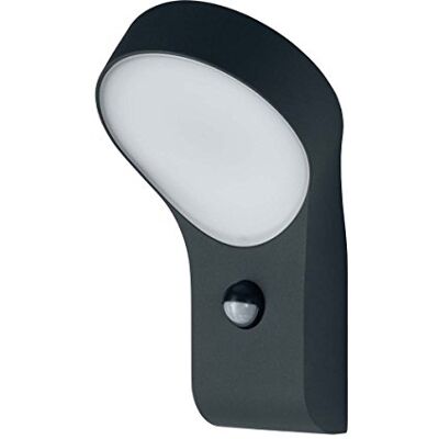 OSRAM LED zewnętrzna lampa ścienna, aluminium, ciemnoszara OSRAM LED zewnętrzna lampa ścienna, aluminium, ciemnoszara