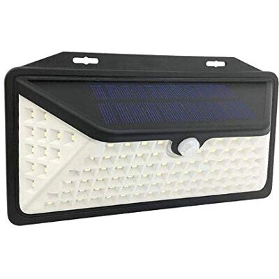 GRIFEMA DG1001-102, światło słoneczne dla zewnętrznych, światła czujnika ruchu, 102 LED, dwa części/pakiet GRIFEMA DG1001-102, światło słoneczne dla zewnętrznych, światła czujnika ruchu, 102 LED, dwa części/pakiet