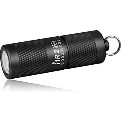 OLIGHT I1R II Pro EOS Mini latarka LED 180 lumenów Super jasna lampa ręczna ładowana przez USB Brelok do kluczy, IPX8 i 1,5 m ochrony przed upadkiem małe lampy czarny OLIGHT I1R II Pro EOS Mini latarka LED 180 lumenów Super jasna lampa ręczna ładowana przez USB Brelok do kluczy, IPX8 i 1,5 m ochrony przed upadkiem małe lampy czarny