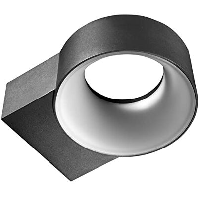 Gewiss ELIA OL lampa ścienna LED, 4000 K, kolor czarny, GWF2100FR840 Gewiss ELIA OL lampa ścienna LED, 4000 K, kolor czarny, GWF2100FR840
