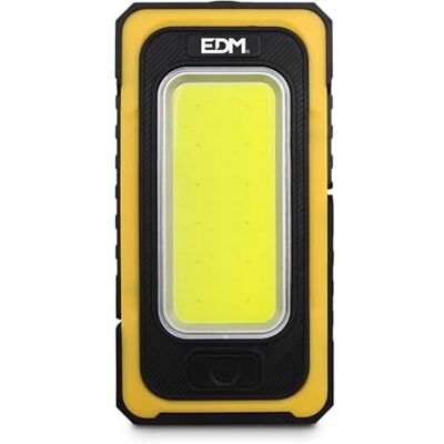 EDM 36126 Akumulator Solarny Latarka LED z hakiem E IMAN COB 10W 750lm, wielokolorowa, mała EDM 36126 Akumulator Solarny Latarka LED z hakiem E IMAN COB 10W 750lm, wielokolorowa, mała