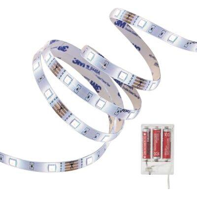 Xanlite LSAK1PICW -LSAK1PICW-Taśma świetlna LED Baterie (w zestawie) -1 metr-150 lumenów-tryb mocowania za pomocą kleju-28 godzin neutralny kolor biały Xanlite LSAK1PICW -LSAK1PICW-Taśma świetlna LED Baterie (w zestawie) -1 metr-150 lumenów-tryb mocowania za pomocą kleju-28 godzin neutralny kolor biały