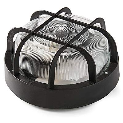 Famatel 4411 G – okrągła lampa ścienna E27 60 W czarna Famatel 4411 G – okrągła lampa ścienna E27 60 W czarna