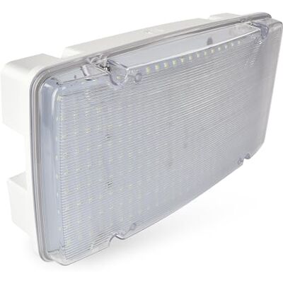 EMOS Lampa bezpieczeństwa LED NESSI 10 W z akumulatorem – oświetlenie antypaniczne z ręcznym przyciskiem kontrolnym – 3 godz. tryb awaryjny – montaż w montażu – zimne białe światło – również do EMOS Lampa bezpieczeństwa LED NESSI 10 W z akumulatorem – oświetlenie antypaniczne z ręcznym przyciskiem kontrolnym – 3 godz. tryb awaryjny – montaż w montażu – zimne białe światło – również do