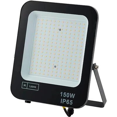 M Ledme Reflektor LED Napoli 150W, 18 000 lumenów, IP65 Ściemniany, Kolor Ciepłe światło (3000k), Oświetlenie zewnętrzne, Do użytku w ogrodzie, dziedzińce, parking, hotel, statki itp. M Ledme Reflektor LED Napoli 150W, 18 000 lumenów, IP65 Ściemniany, Kolor Ciepłe światło (3000k), Oświetlenie zewnętrzne, Do użytku w ogrodzie, dziedzińce, parking, hotel, statki itp.