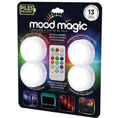 MOOD MAGIC 01 lampa ścienna, biała, 4 sztuki MOOD MAGIC 01 lampa ścienna, biała, 4 sztuki