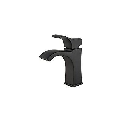 PFISTER Venturi 10 cm Centerset bateria łazienkowa z pojedynczym uchwytem w kolorze matowej czerni PFISTER Venturi 10 cm Centerset bateria łazienkowa z pojedynczym uchwytem w kolorze matowej czerni