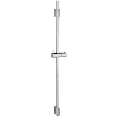 Wenko Drążek prysznicowy Classic 90 cm, drążek prysznicowy z regulowanym uchwytem do słuchawki prysznicowej lub wanny z wysokiej jakości, przesuwany uchwyt ścienny, chrom, 25468100, srebrny błyszczący Wenko Drążek prysznicowy Classic 90 cm, drążek prysznicowy z regulowanym uchwytem do słuchawki prysznicowej lub wanny z wysokiej jakości, przesuwany uchwyt ścienny, chrom, 25468100, srebrny błyszczący