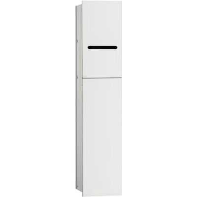 Emco asis modu? 2.0 modu? WC model podtynkowy, uchwyt na papier, 1 drzwi ze szczelin?, ogranicznik drzwi prawy, Kolor: aluminium/optiwhite 975427450 Emco asis modu? 2.0 modu? WC model podtynkowy, uchwyt na papier, 1 drzwi ze szczelin?, ogranicznik drzwi prawy, Kolor: aluminium/optiwhite 975427450