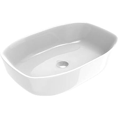 ERCOS Prostokątny ceramiczny umywalka, Umywalka Łazienka Kolor Biały Błyszczący, Bez przelewu, Wymiary 600X350 mm ERCOS Prostokątny ceramiczny umywalka, Umywalka Łazienka Kolor Biały Błyszczący, Bez przelewu, Wymiary 600X350 mm